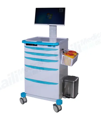 ABS Plastic Treatment Trolley Hospital