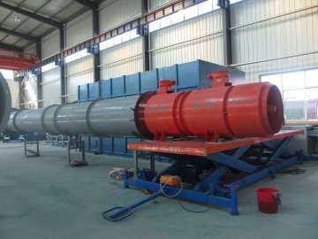 Axial flow ventilation fans for mining