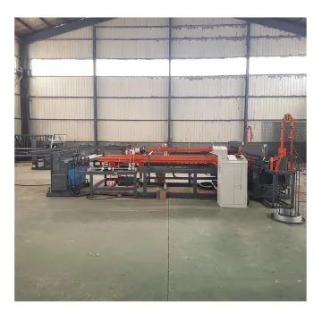 Small Size Pipe Cage Welded Wire Mesh Roll Making Machine (GST)