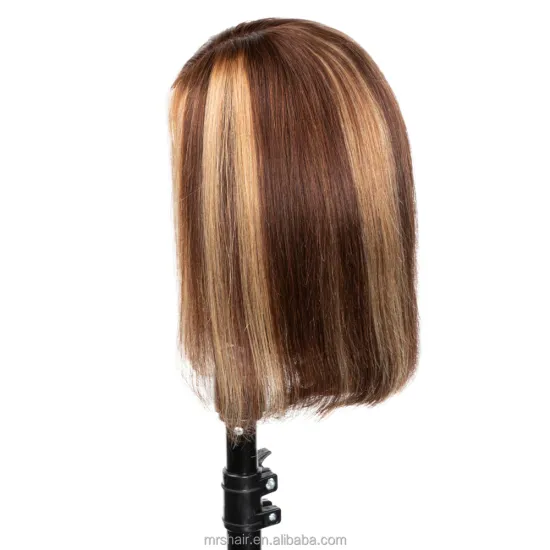 26 Inch Hot Sale Fashion HD Brazilian Lace Middle Parting  Body Wave 613 Blonde Lace Front Wigs Pixie Wig with Baby Hair