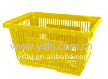 Plastic Shopping Basket for Supermarket YD-B-008
