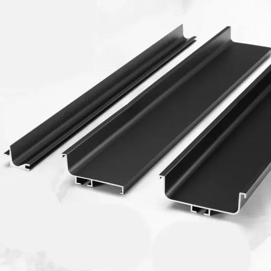 Wardrobe Conceal Pull Handle Aluminum Edge Handle Profile