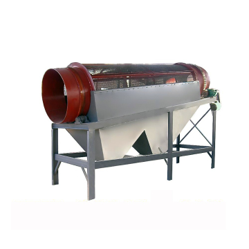  Heavy Duty Single Shaft Steel Trommel Soil Screener