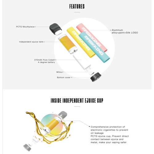 Maskking vape high GT disposable ecig peru