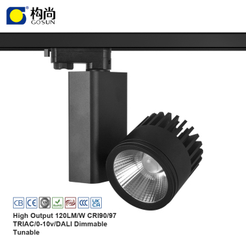 120lm/W CRI90 LED Track Light - Καλύτερη διάχυση θερμότητας 52W 1070 αλουμίνιο