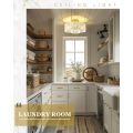 Boho Semi Flush Mount Ceiling Lamp