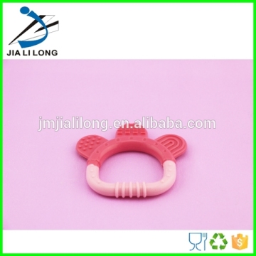 Food grade silicone safe baby chew toy
