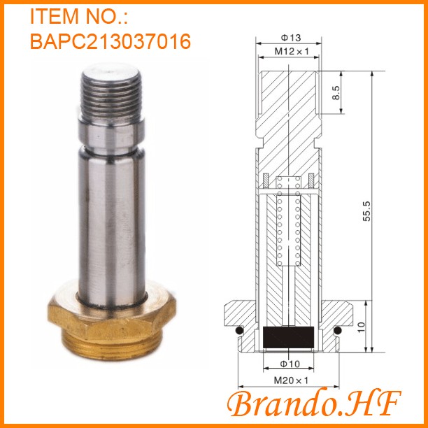 off valve set plunger tube assembly