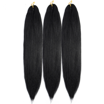 wholesale 20-26 inch  e-pression braiding hair jumbo box braids pre stretched braiding hair pre stretched hair