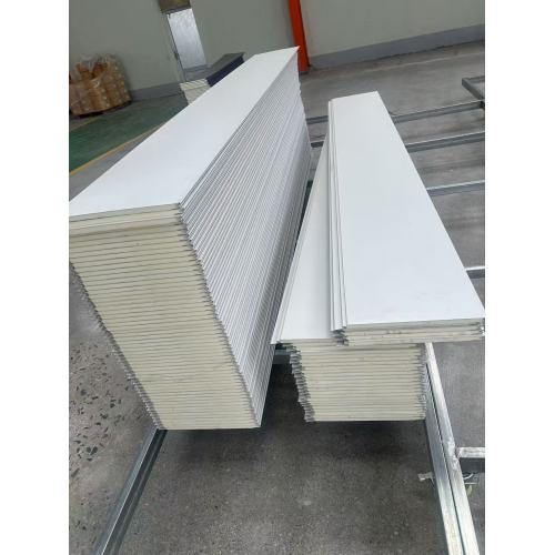 Pure White Smooth Flat Metal Carved Board Exterior Wall Insulation Board