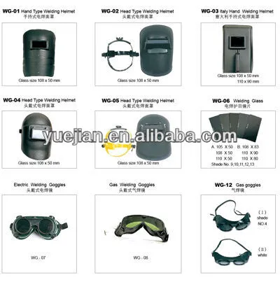 hand type welding mask