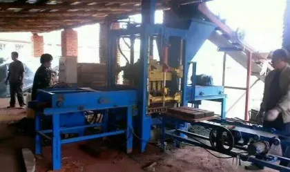 QMJ-10A big mobile block machine in cameroon