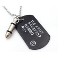 316l Stainless Custom Metal Blank Military Dog Tag