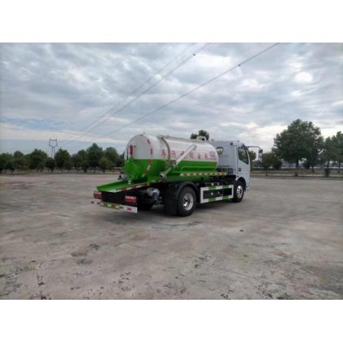 Pure electric sewage suction truck