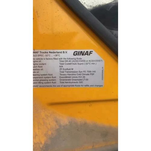 Tipper Dumper para mina Trabajo de camión volquete