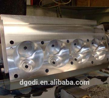 cnc machining aluminum block and other parts for aircraft engine