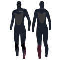 Donne di pelle di mare 3 mm 3 mm wetsuit con cerniera con cappuccio con cappuccio con cappuccio
