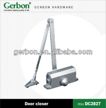 spring action door closer