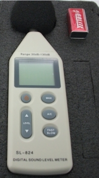 SL824 Digital Sound Level Meter, Sound Meter, Sound Noise Meter