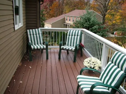 outdoor new generation Wood plastic deck railing