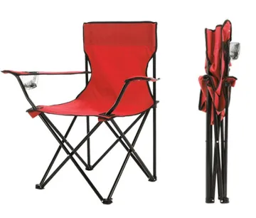 Folding Portable Lightweight Aluminum Camp Chair for Beach and Outdoor Events
