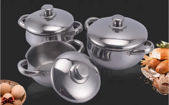 Cookware Set With Stainless Steel Lid African Pot
