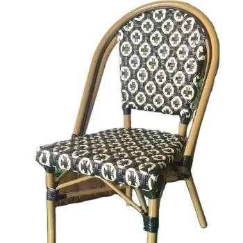 Outdoor Dining Bamboo Rattan Low Chair - Good Quality