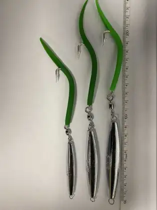 Diamond Jig Offline Hook Lead Spoon Lure - SUPERIORFISHING MD101