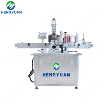 Automatic Self-adhesive Label Applicator for Round Bottles