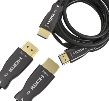 Long Distance HDMI Optical Fiber Cable: 18Gbps 4K 60Hz 1080P HD Video Transmission for Various Lengths (10M, 15M, 20M, 30M, 50M, 100M)