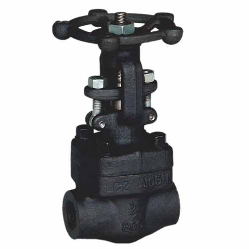 forged steel female thread, socket weld gate valve