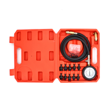 13 PC Car Oil Pressure Gauge Test Tool Set