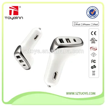 4.8a car charger usb type c usb c car charger fast charging for Samsung