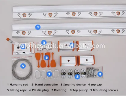 High Quality Clothing rack Foldable Clothes rack Aluminium Drying rack