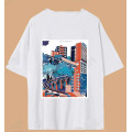 City printing on the t-shirt