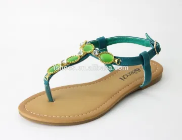 Best selling wholesales women fashion fancy flat sandals