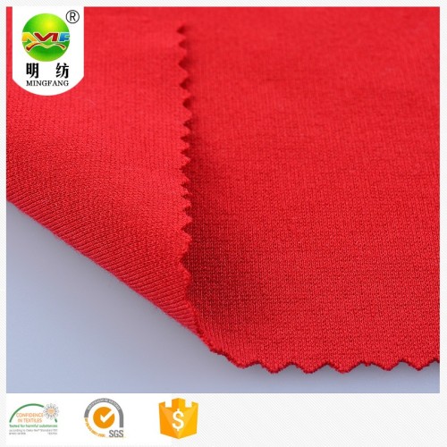 Grosir kain polyester rayon spandex ponte de roma