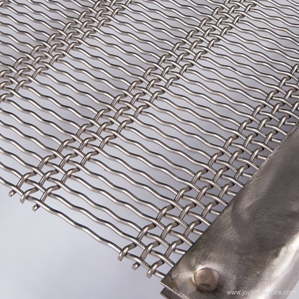 Slot Hole Crimped Wire Mesh