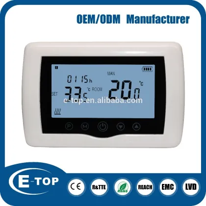 Central control thermostat water floor heating