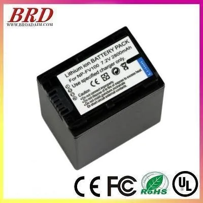 Rechargeable Environmentally Battery for Sony NP-FV100