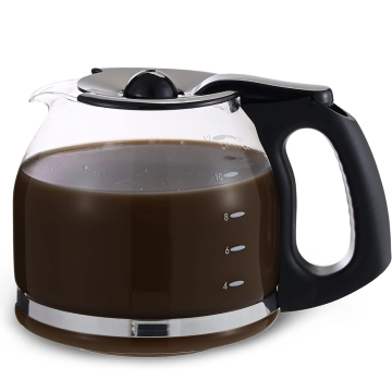 ミスターコーヒーPLD12およびPLD12-RBシリーズコーヒーメーカーの交換用ガラスカラフと蓋セット