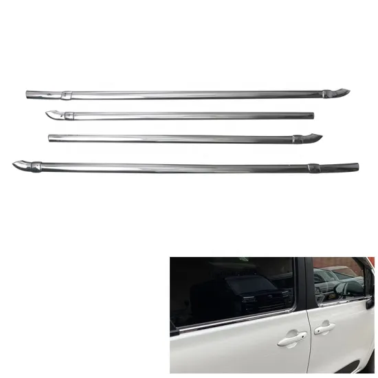 Chrome Window Trim for Toyota Sienta 2022-2023 - Automotive Stainless Steel Exterior Accessories