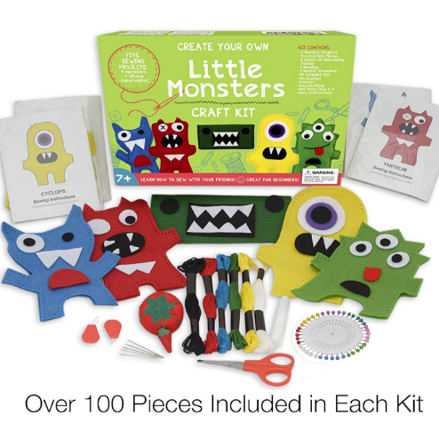 Amazon Beginners Diy Sewing Kit para crianças