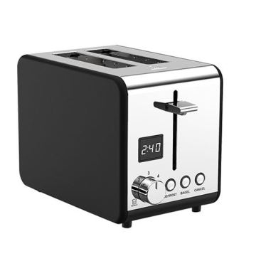 Toaster numérique avec affichage et écran de temps contextuel