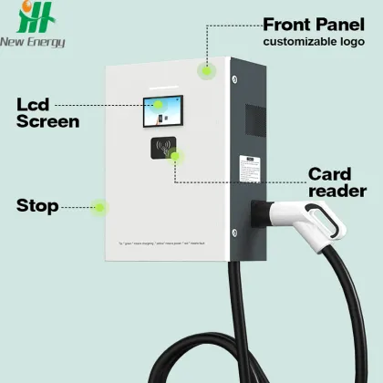 20kw 30kw DC EV Chargers wall-mounted charging stations