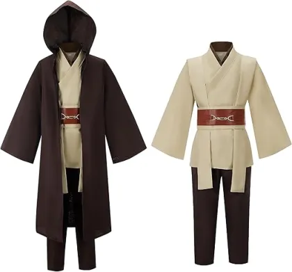 Kids Carnival Knight Set Roleplay Hooded Robe Costume