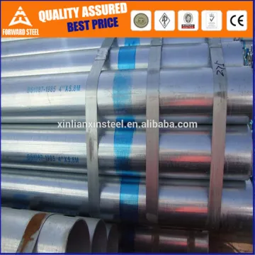 BS 1387 pre gi and pre galvanized round steel pipe/pre insulated steel pipe