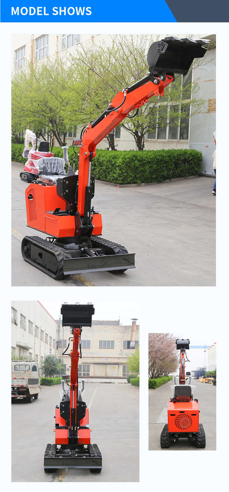 0 8ton Mini Excavator