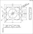 Λεπτός τύπος διπλής δράσης 3,5×3,2 mm