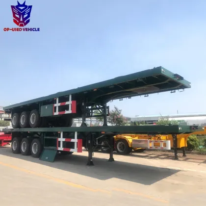 Customized Heavy Duty Multi-Functional Utility Trailer - Flatbed Semi-Trailer